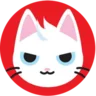 cat in a dogs world (MEW) logo